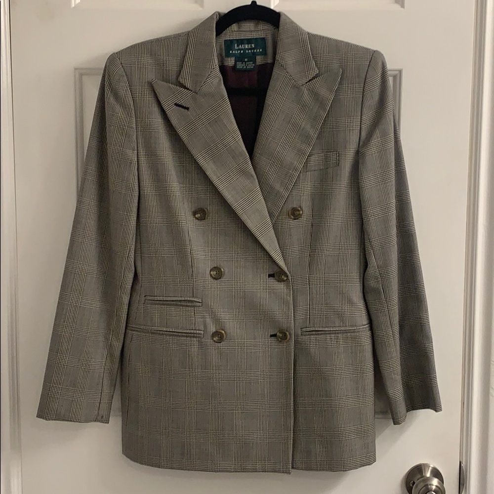VTG Ralph Lauren Double Breasted Blazer